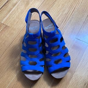 Dansko Trudy Cut Out Sandal Wedge